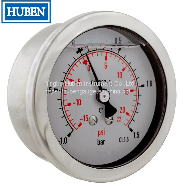 Compressed Air Filters Pressure Gauge, 1/8