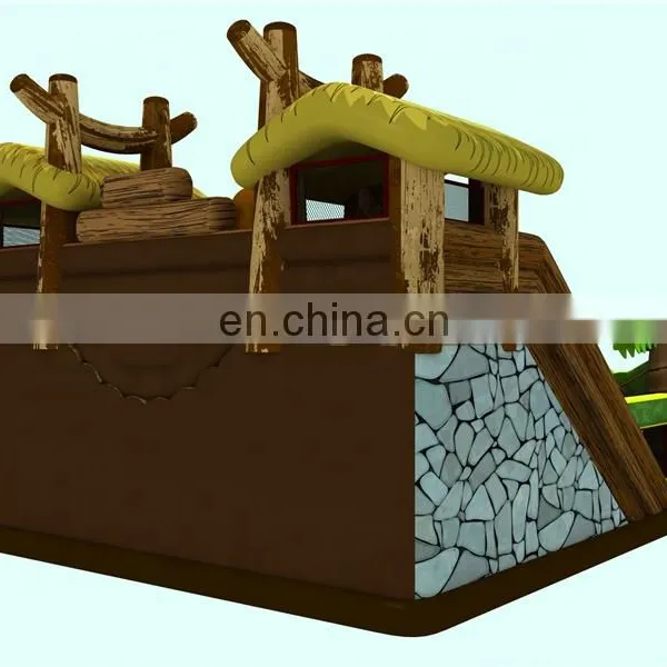 2020 New Design Forest Theme Inflatable Monkey Park Slide for Kids photo-4