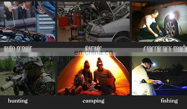 120 Lumen Sensor Headlamp USB Rechargeable LED Hoofdlamp For Camping photo-7