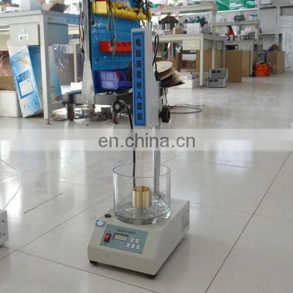 Double Digital Display Low Temperature Asphalt Bitumen Needle Penetration Test Equipment/Asphalt Penetrometer photo-4