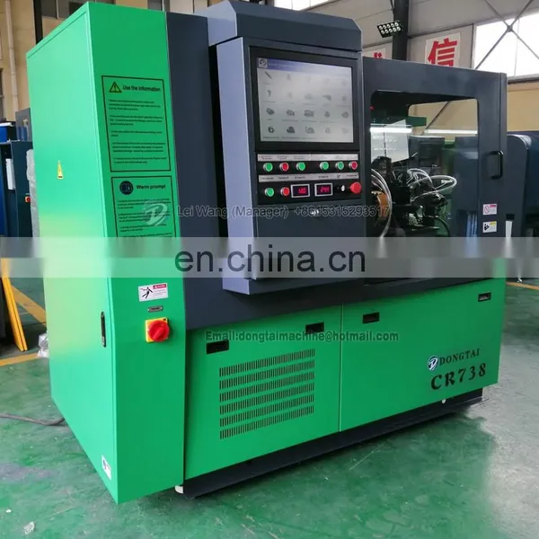 CR738 Multifunctional Injection Pump Test Bench Add System Can Test Common Rail Injector and CAT 320D Pump and EUI/EUP photo-3