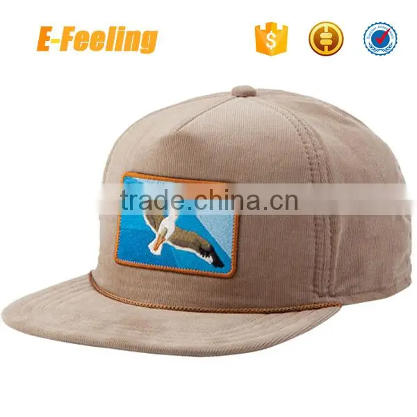 Custom Corduroy Snapback Hat Wholesale Corduroy Snapback Cap