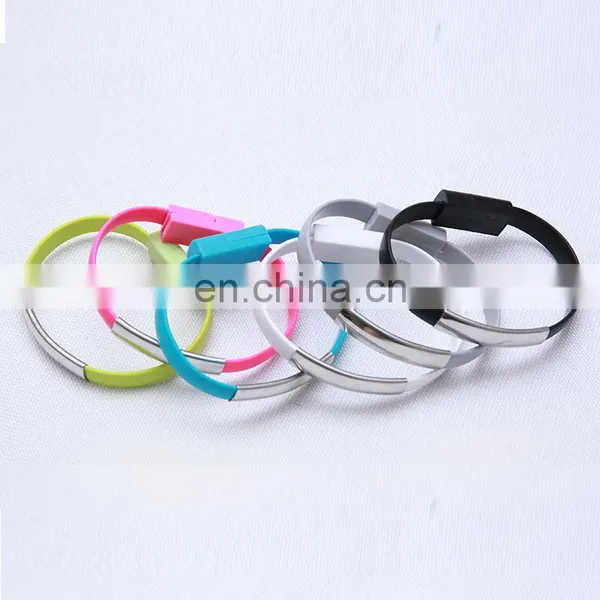 2020 New Design Data Cable Bracelets Wholesale Fast Charging Micro USB Data Cable Mobile Phone Charger Data Line Bracelet Cable photo-5