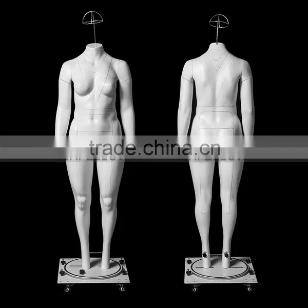 GH24 Female Fiberglass Mannequins Plus-size Women Ghost Mannequin Fat Model photo-4