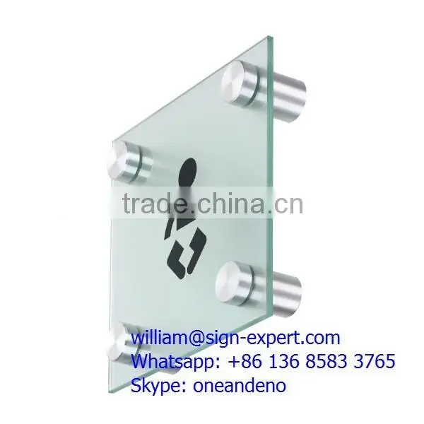 Stainless Steel Signage Acrylic Holder Glass Standoff photo-6