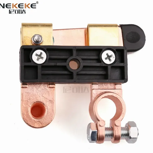 NEKEKE Car Knife Blade Switch Battery Disconnect Top Post Heavy Duty Shut Off 12V 24V Blade Car Switch Top Post Top Cut Off photo-3