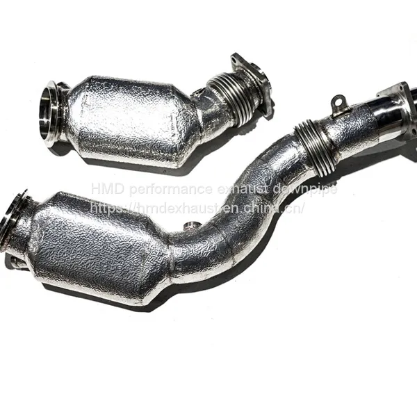 HMD Exhaust Manifold Downpipe for BMW M2C Car Accessories With Catalytic Header Without Cat Whatsapp008613189999301 photo-3