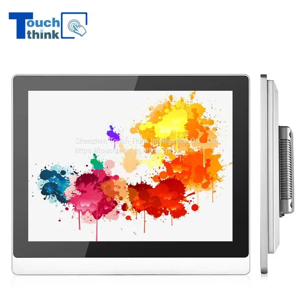 Multi Touch Capacitive Touch Screen Monitor Waterproof 17 Inch