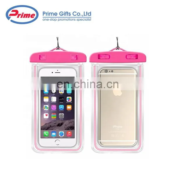 Cheap Price Luminous PVC Waterproof Dry Bag for All Mobile Phones photo-4