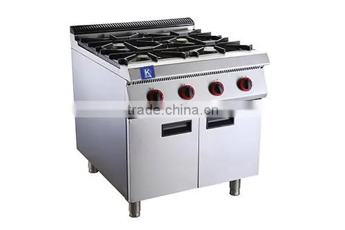 Gas Range 4-Burner With Cabinet OH-900-RA-4