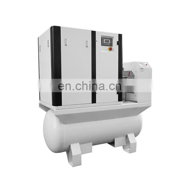 Screw Compressor 15 hp Tank Vsd Screw Refrigerant Compressor 11 kw 16 Bar Vfd Screw Compressor photo-2
