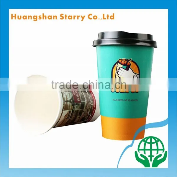 Hollow Cup With Sucker Hot Drink Cup With Lid