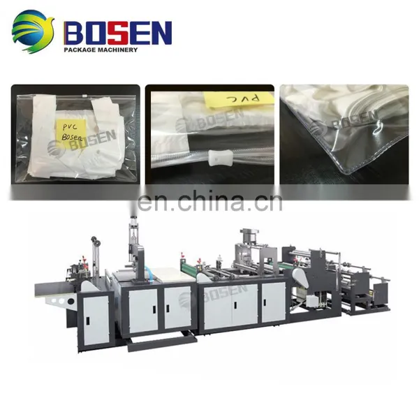 PE Pvc Pp Non Woven Zipper Slider Assembly Bag Making Machine Plastic Delta Taiwan Brand 100pcs/min 40-110pcs/min photo-3