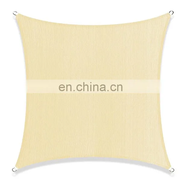 Outside Waterproof Sun Shade Sail HDPE UV Stabilized Triangle and Square Shape Shade Sales photo-2