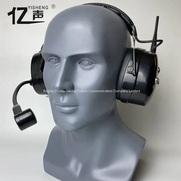 Hands-free Two-way Voice CommunicationsFull Duplex Wireless Noise Reduction Intercom Headset“YISHENG” YS-QSG-9PS Series Lightweight photo-5