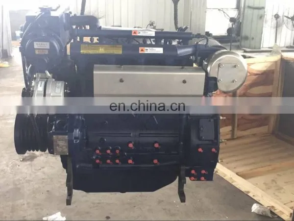 Best Price 6 Cylinders Turbocharged 70kw 95hp 1800rpm Weichai WP4C95-18 Marine Engine Diesel Boat Engine photo-5