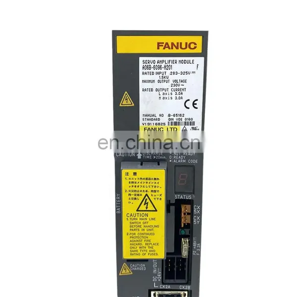 Fanuc Original Amplifier Module CNC Milling Product A06B-6096-H201