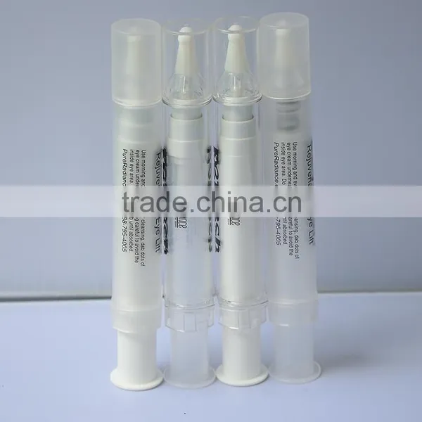 10ml20ml Cosmetic Syringe Shaped Airless Bottle for Eye Cream Injection Bottle photo-5