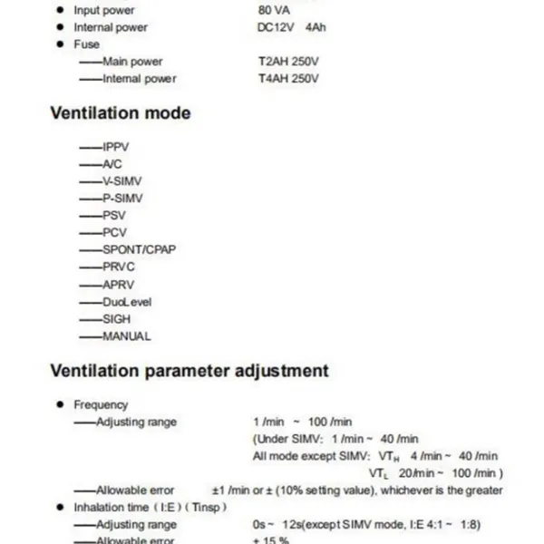 ICU Ventilator/Medical Ventilator photo-5