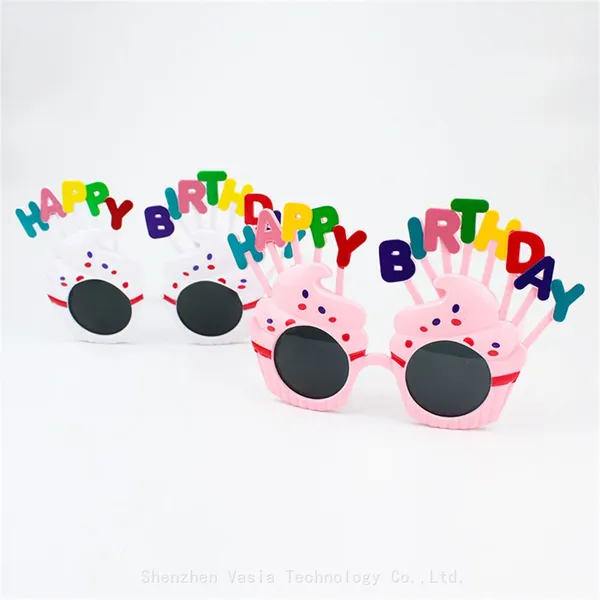 Factory Price Hot Selling Plastic Birthday Glasses for Children's Party Photo Props photo-4