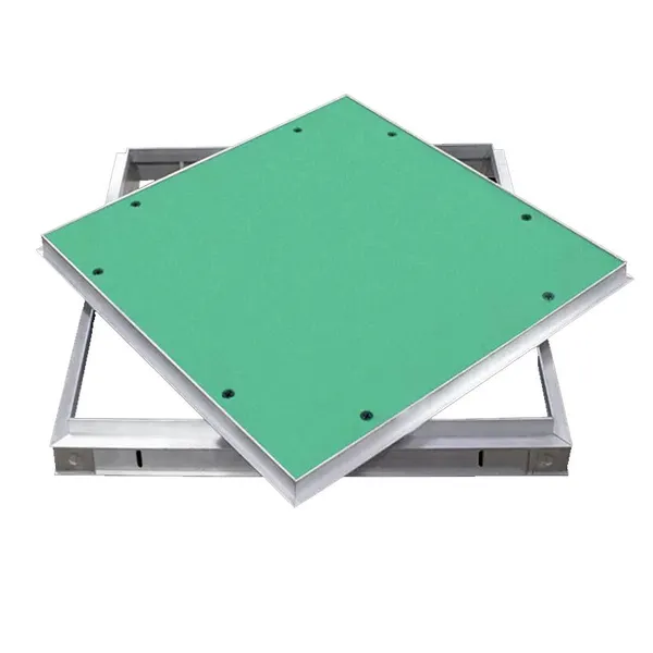 Concealed gypsum board access panel