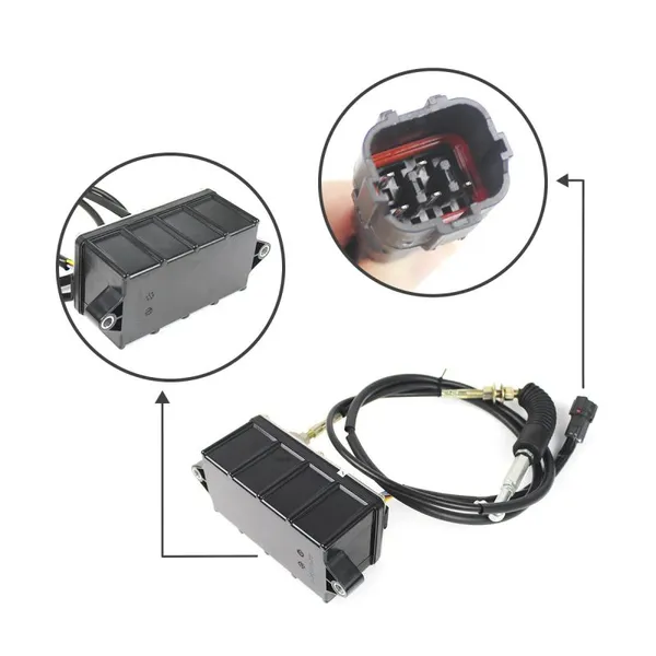 AC2-1500 (AC1500) Throttle Motor for Sany SY215 SY135 SY335 SY235 Excavators Accelerator Motor Replacement photo-5