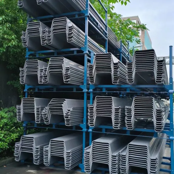 Pvc Retaining Wall Plastic Sheet Pile U Type PVC Sheet Piling for Marine Structures 50+ Years Long Time Life Design photo-4