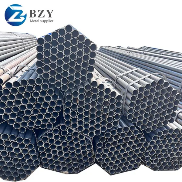 High Strength Carbon Steel Building Construction Stable ERW Steel Pipe
