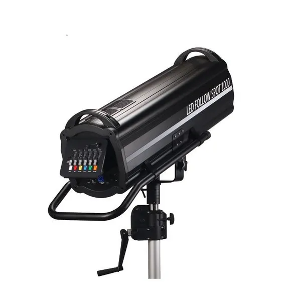 Follow Search Spot Light, 1000W LED Follow Spot Light With DMX 512