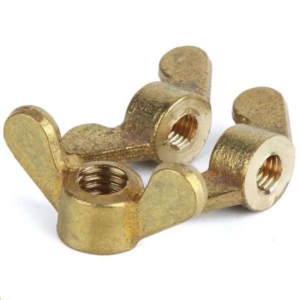 Zinc Plated DIN 315 Wing Nuts for Machinery Equipment