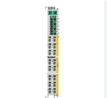 Beckhoff EL3214-0090 EtherCAT Terminal 4-канальный модуль ввода терморезисторов для высокоточного измерения температуры. Промышленная автоматизация ввода/вывода