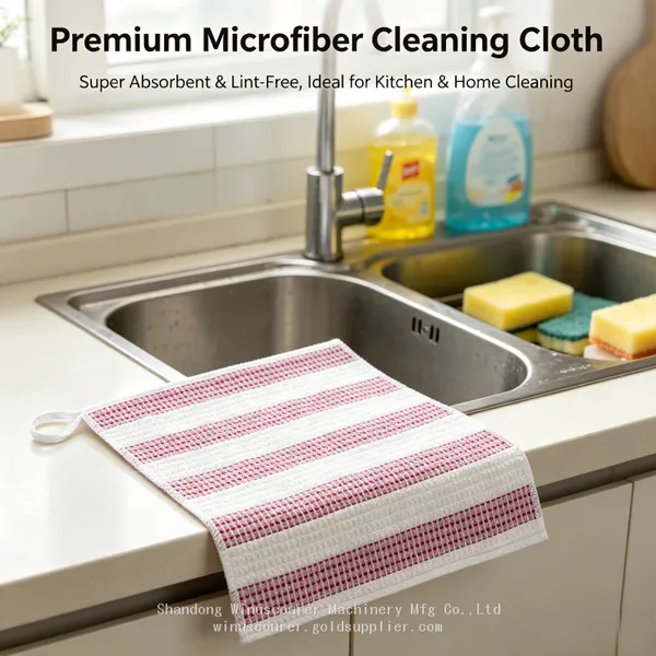 Premium Microfiber Kitchen Cleaning Cloth Set Reusable Household Cleaning Cloths Rag for Home Cleaning photo-3
