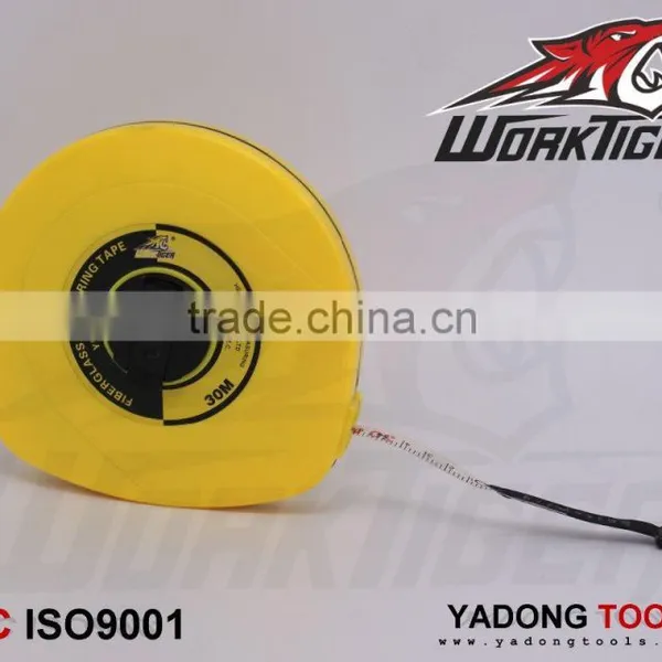 Abs Case, Plastic Handle 10m,15m,20m,30m,50m Fiberglass Measuring Tape