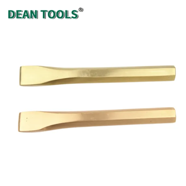 Non-Sparking Chisel Hex 6 Point,Explosion-Proof,Hazardous-Area Ready,Hexagonal Design