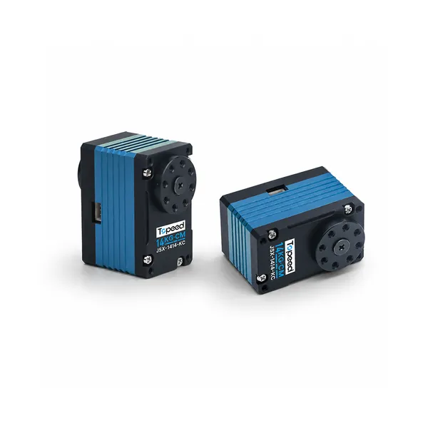Coreless Digital High Voltage Servo 12V 14.2kg Aluminum Metal Gear TTL 0.1s 100RPM Programmable for Robot Arm