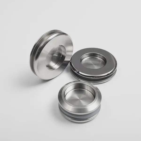 Glass Door Knob Handle for Bathroom Doors photo-3
