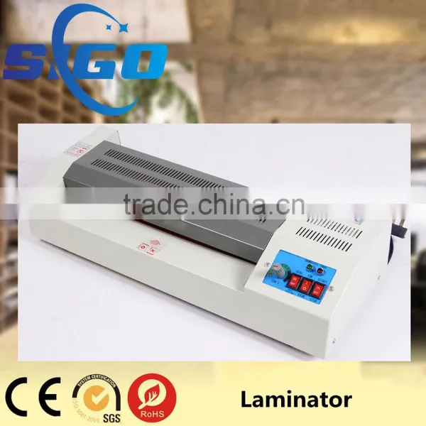 2 Rollers Pouch Laminator Hot Pouch Laminator