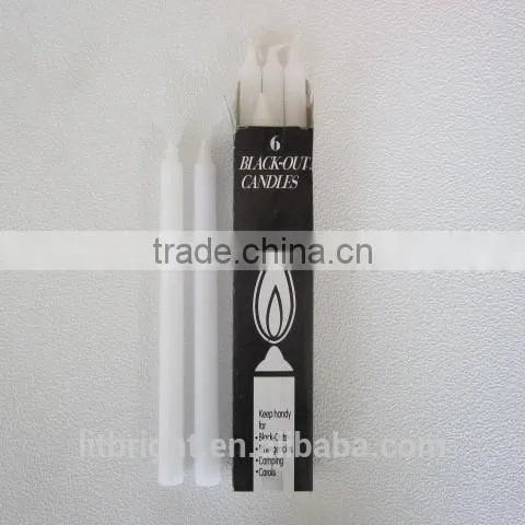 White Household Candle,Walmart Vendor, Candle Factory, 10 Years Production Experience