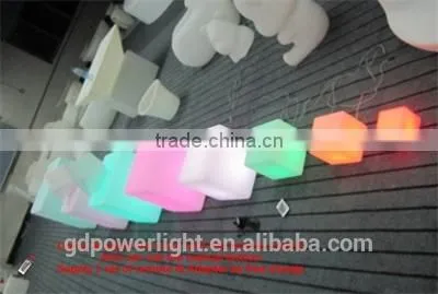 LED Light Decotative Cube With Remote Control YXF-6060A photo-3