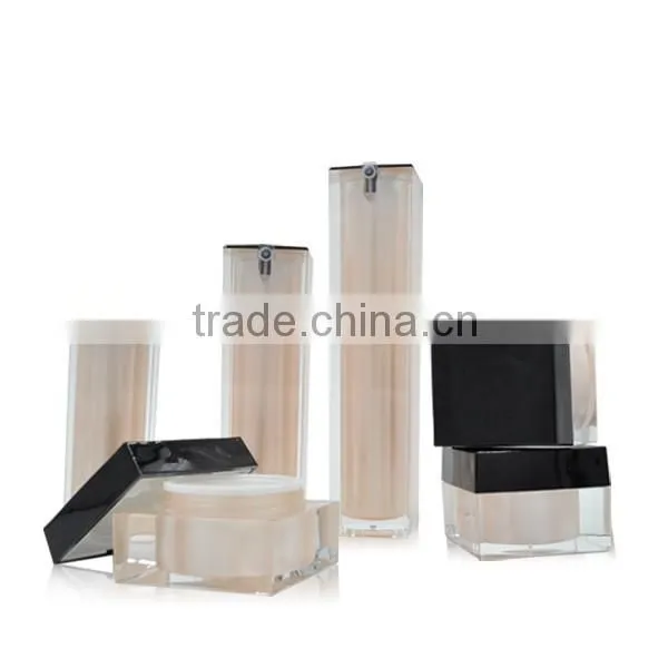15ml/30ml/50ml Square Airless Bottle Series for Cosmetic Packaging photo-2