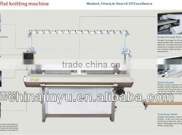 Computerized Flat Knitting Machine