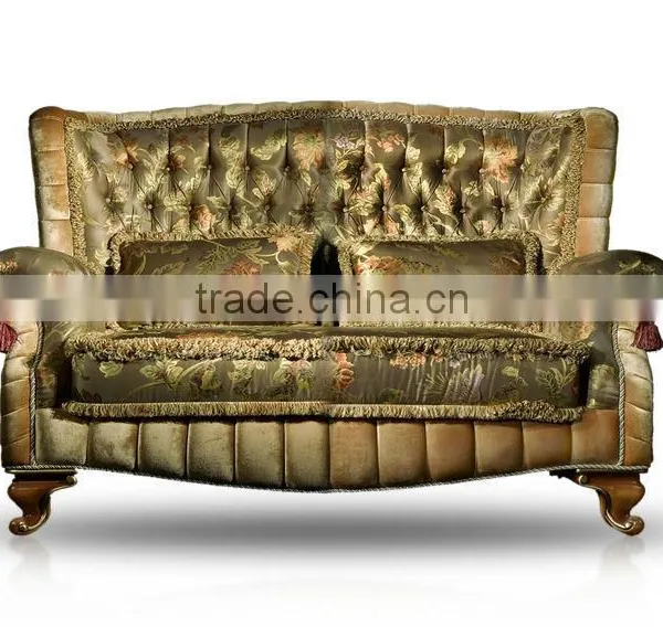 Royal Style Sofa Set Gold Embroidery Sofa Antique Sofa A55160 photo-2