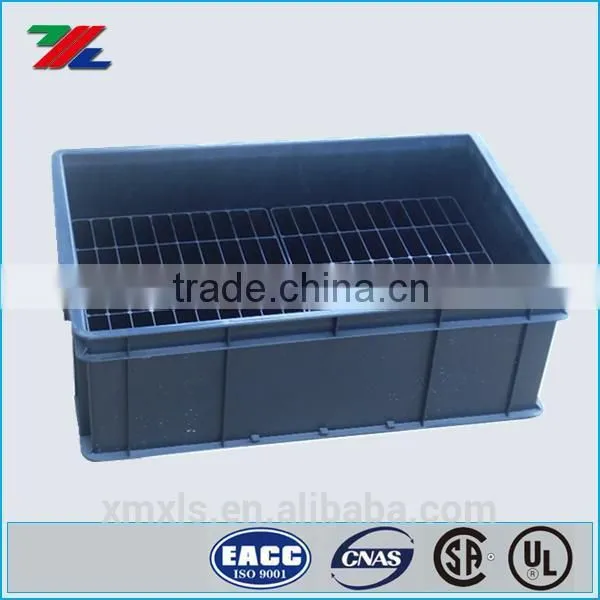 Anti-static European Standard Plastic Storage Turnover Box With Different Sizes photo-2
