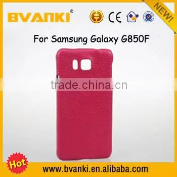Gifts 2016 Trending Genuine Leather Handmade Phone Case For Samsung Galaxy Alpha Phone,For Samsung Galaxy Alpha G850F Waterproof photo-3