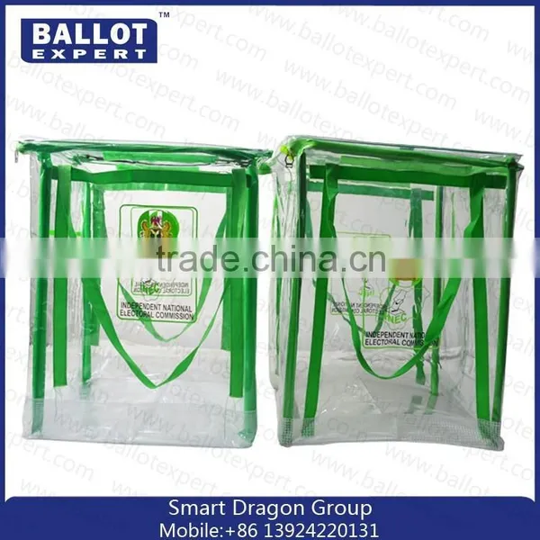 Custom Made Plastic Storage Boxes/ Clear Pvc Ballot Box photo-2