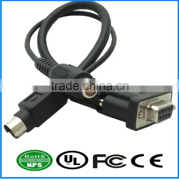 VGA Female to DB9Pin Din7Pin Audio Cable Computer Extension Cable With HDTV Stereo Cable
