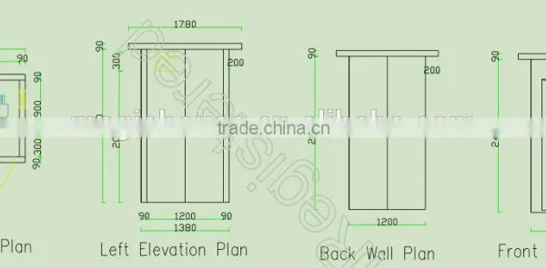 Easy Assembe and Durable Strong Recycle Use Toilet and Bathroom by Pre Made and Fabricated photo-4