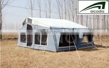 Rear Folding Soft Floor Trailer Tent photo-3