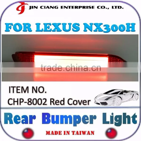 Trend Product For LEXUS NX300H BODY KIT Red Brake REAR BUMPER LIGHT photo-2