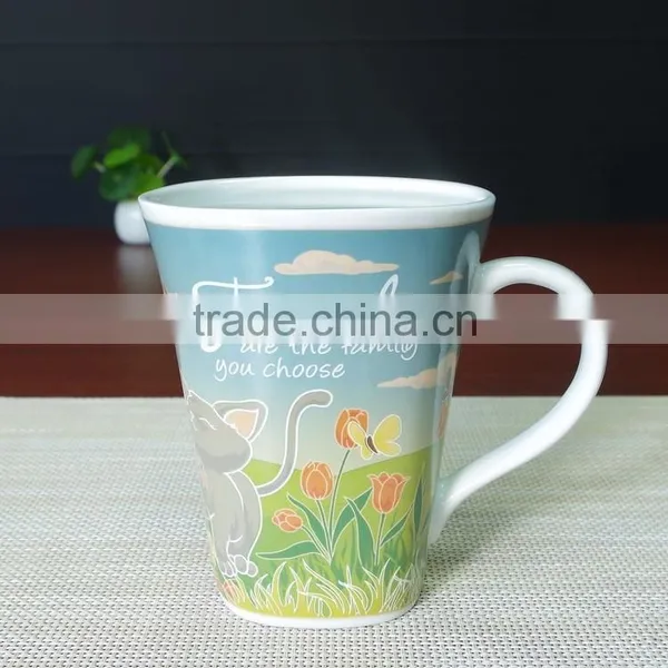 Creative Piano Keyboard Ceramic Music Mug Hand Painting Mug photo-5
